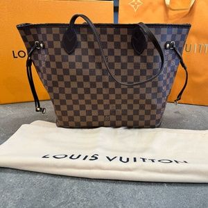 Louis Vuitton Damier Ebene Never Full MM